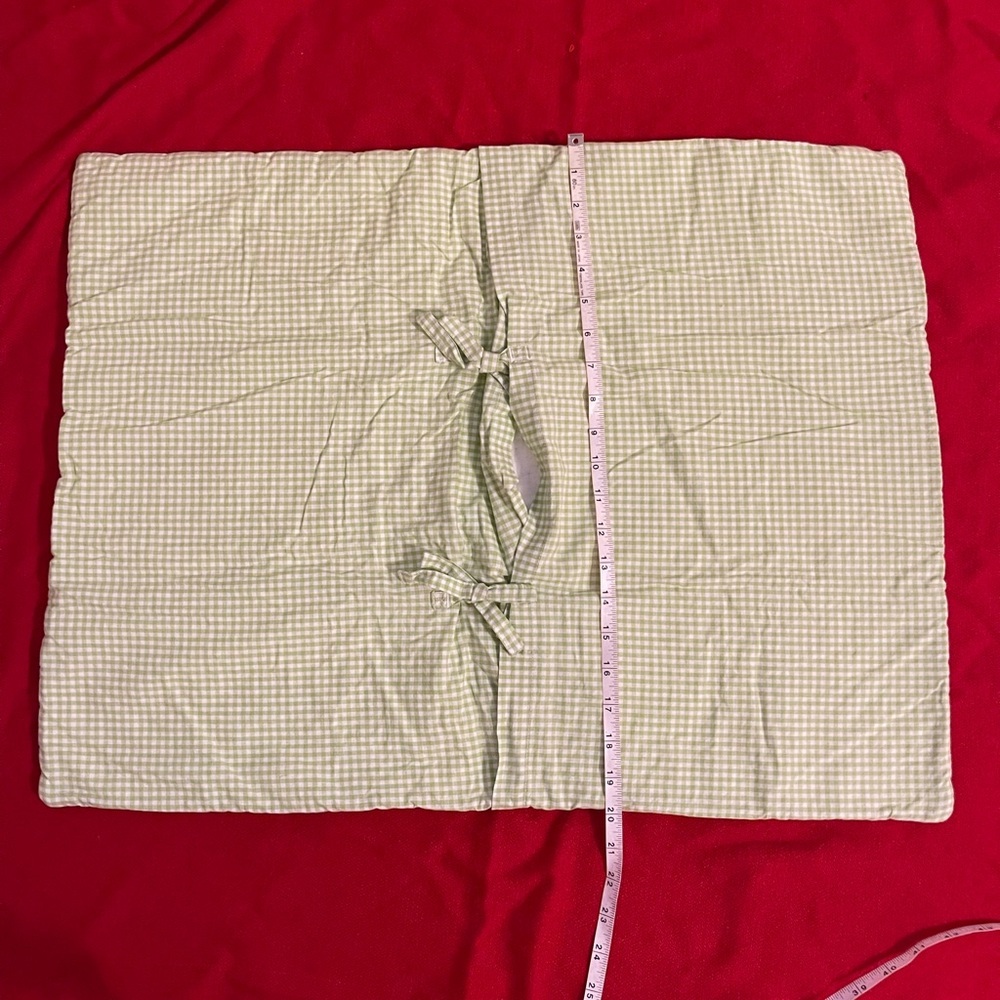 Pottery Barn Kids Quilted Sham Alphabet & Hippo Pillowcase - Picture 5 of 12